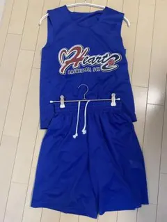 ハーツ Heartzロゴ入りバスケットボールユニフォーム 145cm ハーツ Hearts バスケットボール ユニフォーム 145cm 青 - メルカリ