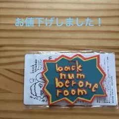 back number one room ラゲッジタグ