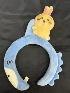 ウサギ付き魚型カチューシャ