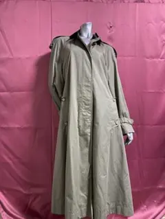 Aquascutum◇カナダ製ヴィンテージ◇レディースシングルトレンチコートのサムネイル
