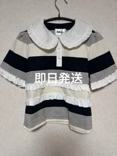 Bibiy. JAMIE FRILL TOP ボーダートップス Bibiy. JAMIE FRILL TOP ボーダートップス 新品 - メルカリ