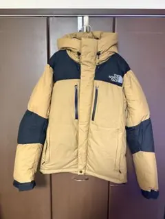 THE NORTH FACE ダウンジャケット ベージュ/ブラック