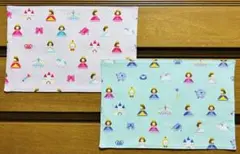 【ドット絵プリンセス柄】ランチョンマット2色2枚セット 20x30