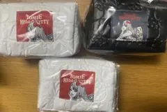 エニマイくじ　ハローキティ×富江　　D賞マルチポーチ 黒 白