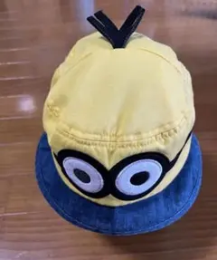 ミニオンデザイン帽子 フリーサイズ