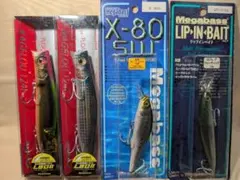 新品未使用品】メガバス シーバスルアー 4点セット カゲロウ124F極上