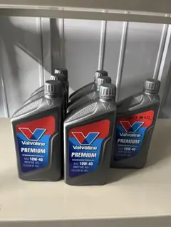 バルボリン　10W-40 新品6本、開封1本(残0.5L)のサムネイル