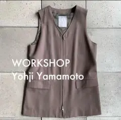 WORKSHOP Y'sヨウジヤマモト ダブルジップ ジレ ベスト