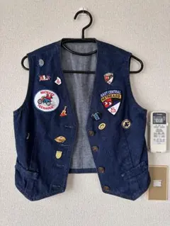 ヴィンテージ デニムベスト ジレ
