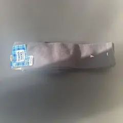 スクール ソックス 22-24cm 黒色 2足組　ワンポイント