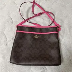 COACH コーチ　シグネチャー　ショルダーバッグ