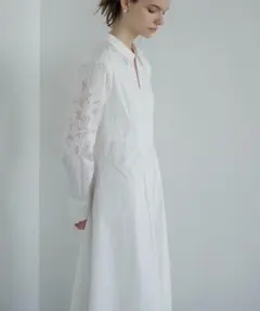 CLANE EMBROIDERY SHIRT ONEPIECE サイズ1