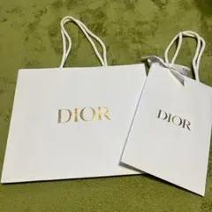 Dior ホワイトショップバッグ