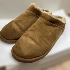 ムートンブーツ ショート ブラウン l