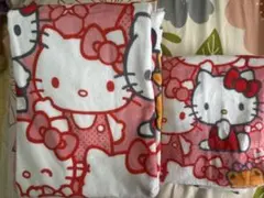 しまむら　ハローキティ　バスタオル＆フェイスタオル　ハッピーバッグ