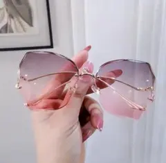 631★大反響・バカ売れ★サングラス グラデーション パープル ピンク UV