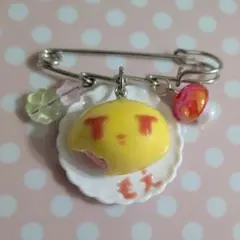 きょむライス(オムライス)　チャーム　 安全ピン