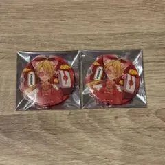 センラ センワン 2025 Brun 缶バッジ 等身 赤 狐