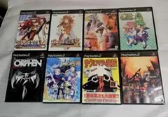 PS2 プレステ2ゲームソフト8本　CAPCOM VS SNK2他　箱説付