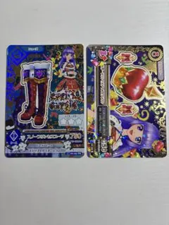 アイカツ　スノープリンセス　コーデ　氷上スミレ 2枚セット