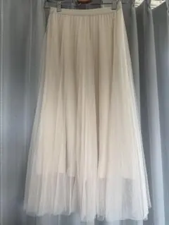 Roomy's ロングスカート　白のサムネイル
