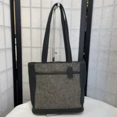 希少 オールドコーチ coach トートバッグ 4066 ブラック 黒 レザー