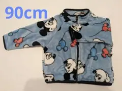 しまむら　2024福袋　ミッキー　フリースジャケット　90cm