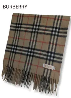 BURBERRY バーバリー　ノバチェック マフラー 　カシミヤ 100%