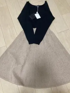 半額以下‼️新品未着用ジャスグリッティー長袖ワンピース税込25,300円