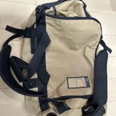 THE NORTH FACE ボストンバッグ ベージュ/ネイビー