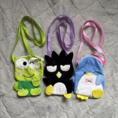 けろけろけろっぴ　ばつ丸　タキシードサム　ガチャ　ポシェット　バック　ポーチ