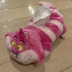 ディズニー チェシャ猫　ぬいぐるみ　ティッシュケース