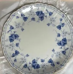 NARUMI BONE CHINA オーバルプレート持ち手付き 花柄 金彩 大皿 - メルカリ
