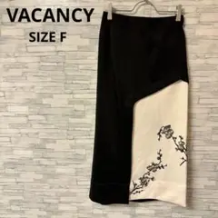 ヴァカンシー　スカート　【F】　ブラック系　おしゃれ　上品　花柄　和　大人女性