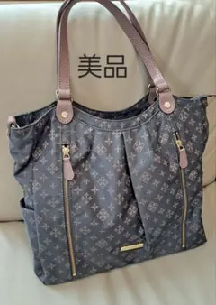 グレー トートバッグ