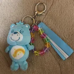 ケアベア　タイトー限定プライズ　チャーム付きマスコット　ウィッシュベア