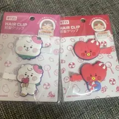 お買い得！ BTS BT21 ヘアクリップ V ヴイ Jinジン
