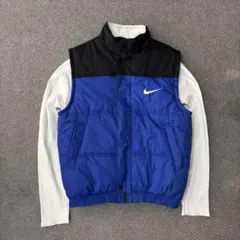 90s NIKE ダウン　ベスト　銀タグ　oldnike 短丈