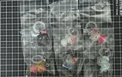 ハローキティ めじるしアクセサリー ガチャ コンプリート