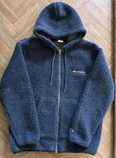 Champion フリースジャケット　パープルブルー