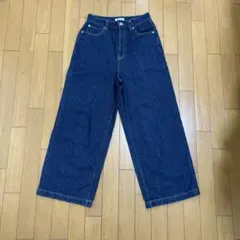スタジオクリップ　デニム　ワイドパンツ