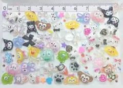 B級/ジャンク品のネイルパーツ50個以上の詰め合わせ