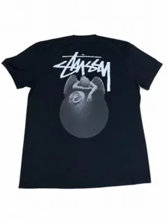 Stüssy 天使 8ボール Tシャツ ブラック - メルカリ