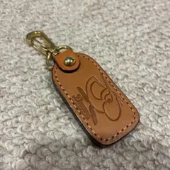 Dragons レザー キーホルダー　中日