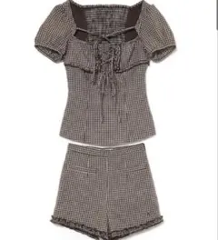 andmary Dorothy gingham check set up - メルカリ