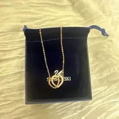 Swarovski ハートモチーフ ネックレス