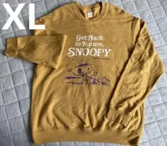 スヌーピー　ユニクロ　ピーナッツ スウェットシャツ　XL