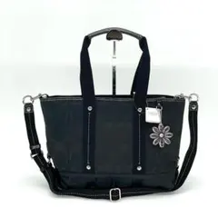 Coach Signature Baby Bag Tote Black 2way