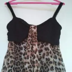 安い♥ヒョウ柄♥キャミ♥