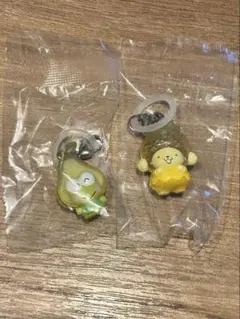 サンリオキャラクターズ くだものめじるしアクセサリー ポムポムプリン けろっぴ